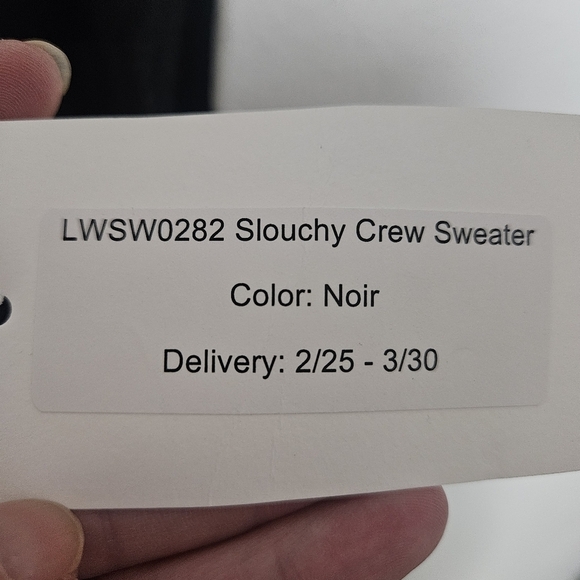 NWT Frame slouchy crew neck sweater see description for sizing closet staple - Picture 6 of 10